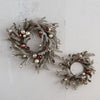 Tinsel Wreath with Ornaments