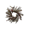 Tinsel Wreath with Ornaments