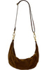 Erica Medium Suede Shoulder Bag