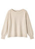 Heavenly-Luxe Cable Knit Detail Dolman Sweater