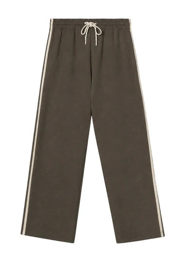 Claud - Travel cropped pant with stripes