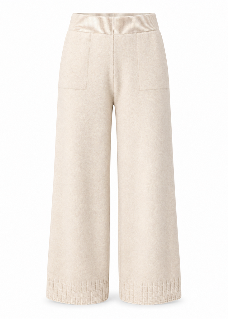 Heavenly-Luxe Cable Knit Detail Pant