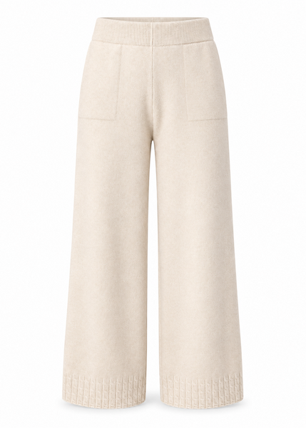 Heavenly-Luxe Cable Knit Detail Pant
