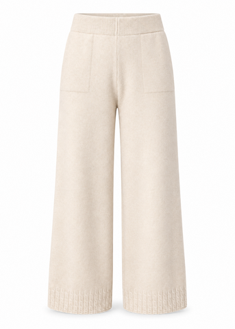 Heavenly-Luxe Cable Knit Detail Pant
