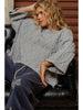 Cozy Cable Knit Cropped Pullover Sweater