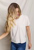 Harley - Cotton boxy crewneck tee