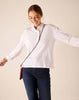 Josephine Long Sleeve Ruffle Henley