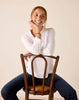 Josephine Long Sleeve Ruffle Henley