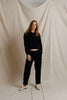 Sutton - Travel cuffed pant with pockets