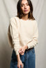 Ziggy - Reverse fleece crew neck sweatshirt