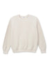 Ziggy - Reverse fleece crew neck sweatshirt