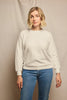 Ziggy - Reverse fleece crew neck sweatshirt