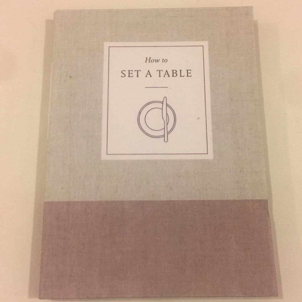 How To Set A Table