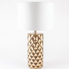 Gold Geo Lamp