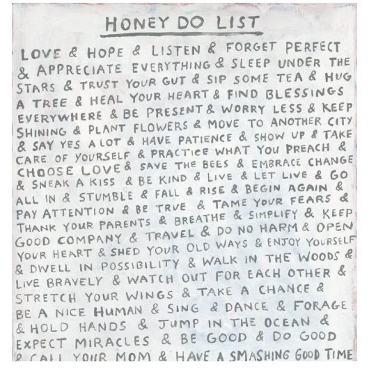 Honey Do List