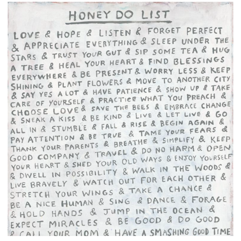 Honey Do List