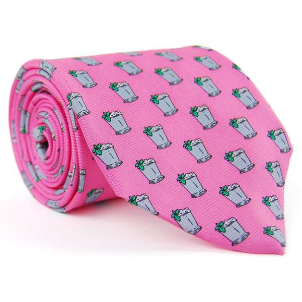 Pink Mint Julep Tie