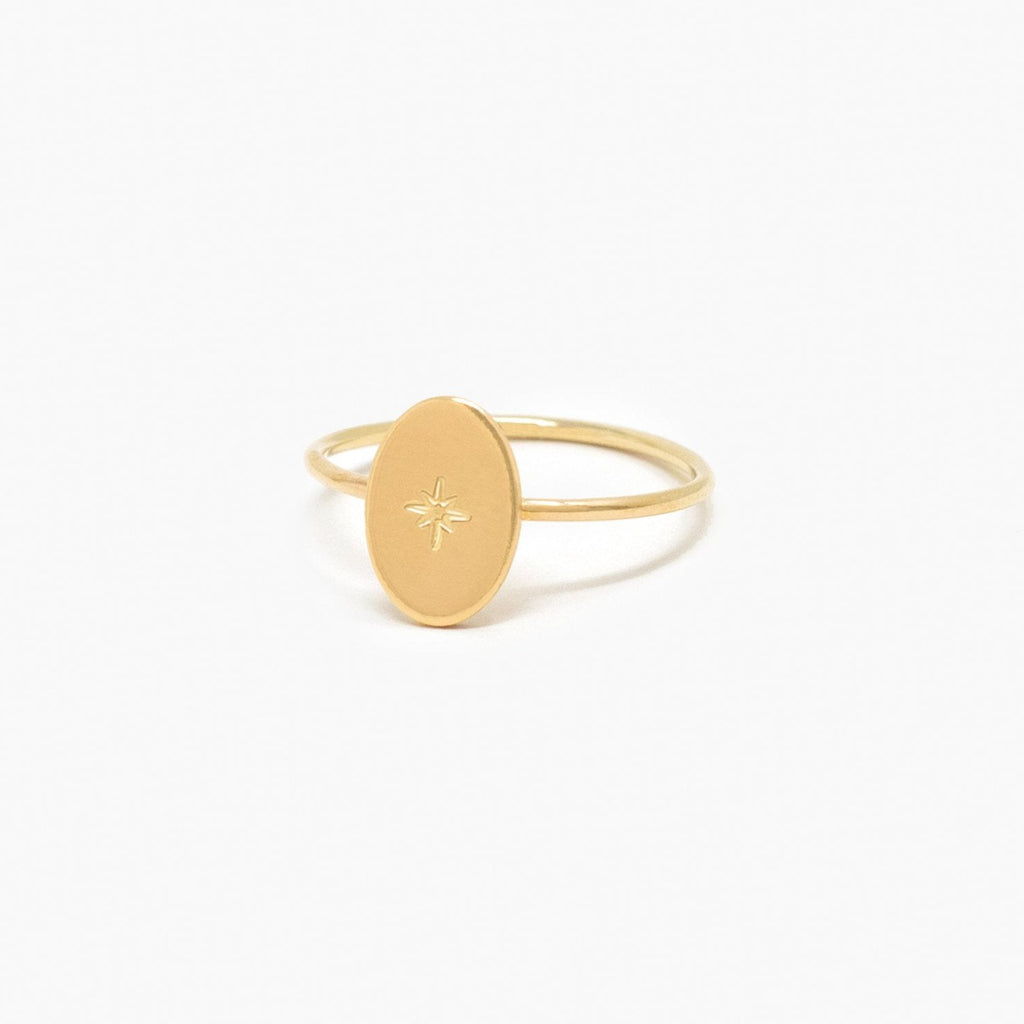 DAINTY OVAL RING