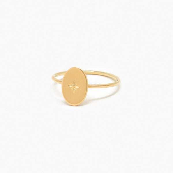 DAINTY OVAL RING