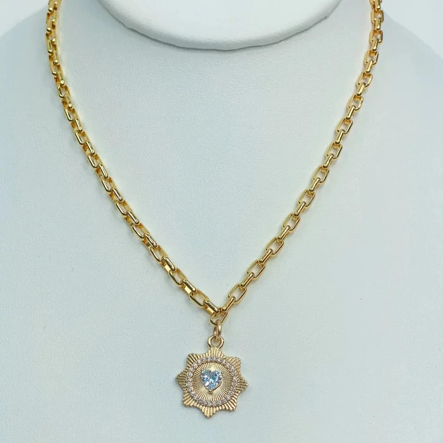 Nova Heart Necklace
