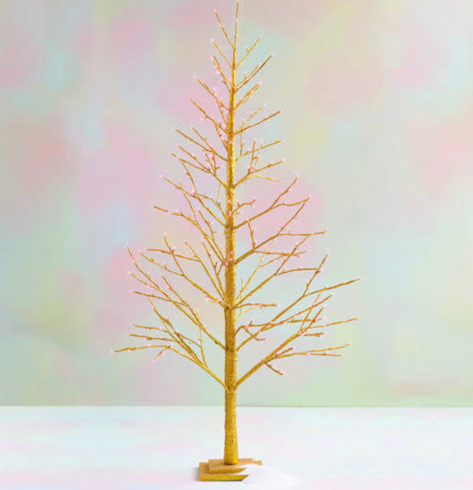 Pink Light Trees