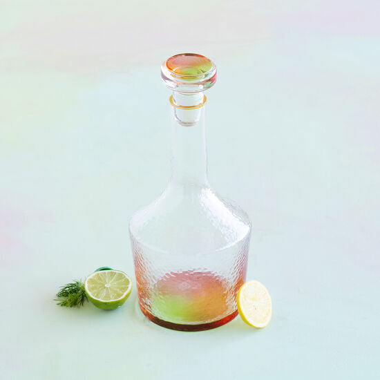Colorful Bottom Cocktail Decanter