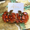 PUMPKIN EARRINGS