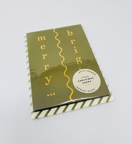 6 Pack Christmas Cards