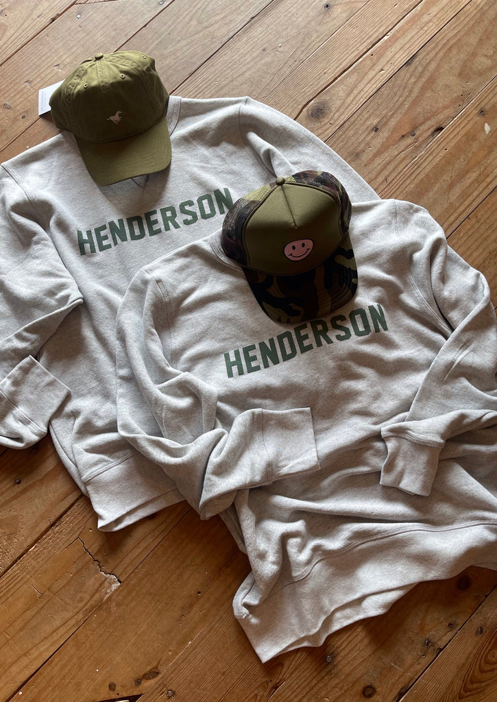 Custom Fit Henderson Crew Neck Sweatshirt