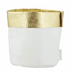 White/Gold Paper Holder