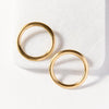 Brass Ring Earrings