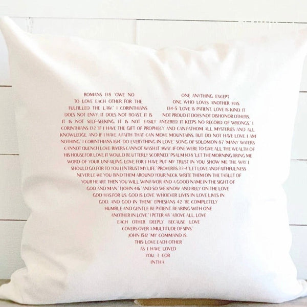 Cotton Canvas Pillow