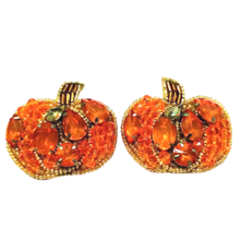 PUMPKIN EARRINGS