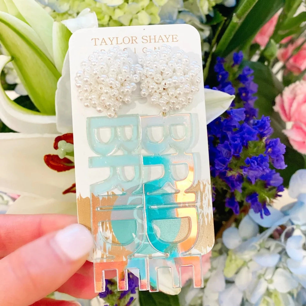 TS- Bride Iridescent Earring