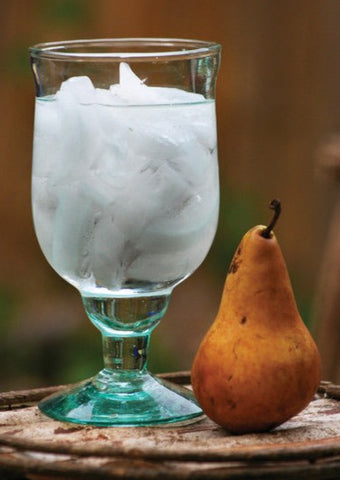 large recycled water goblet /set of 2