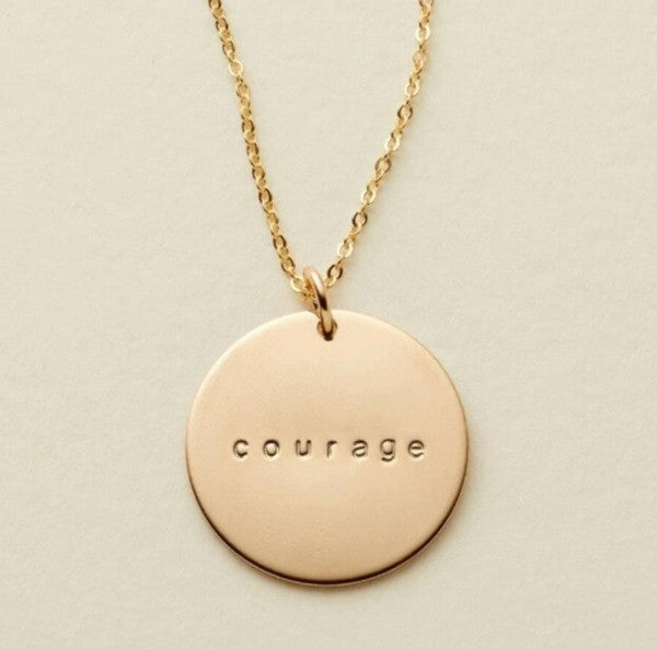 Exquisite Courage Pendant Necklace