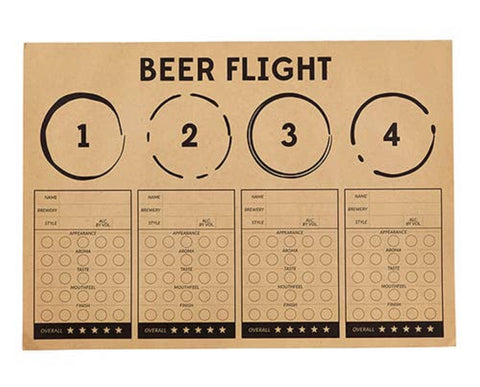 Beer Flight Placemats