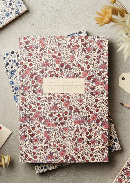 WEEKLY PLANNER IN WILD ROSE