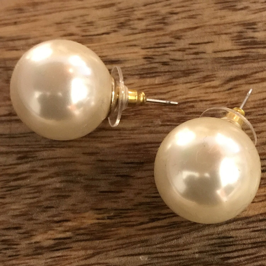 Large Pearl Earrings