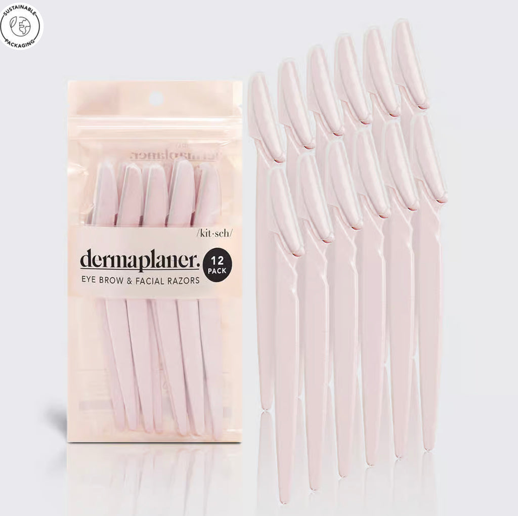 Eco-Friendly 12-pack Blush Dermaplaners