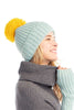 Cashmere Blended Cotton Candy Beanie