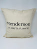 Cotton Canvas Pillow