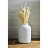 WHITE TALL MILK JUG VASE