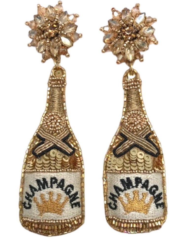 CHAMPAGNE GOLD EARRINGS