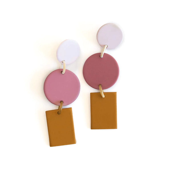 Pink Harbor Earrings