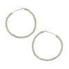 Aria Small Sphere Hoop Earrings