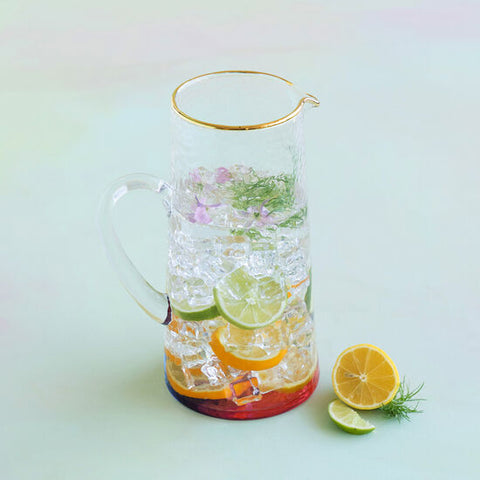 Colorful Bottom Cocktail Pitcher