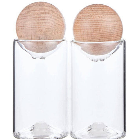 Glass S+P Shakers