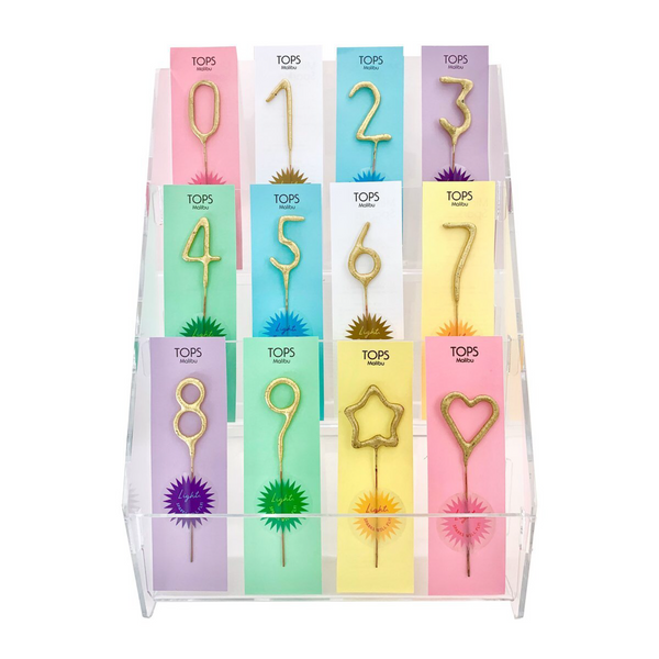 Mini Gold Number Sparklers 4