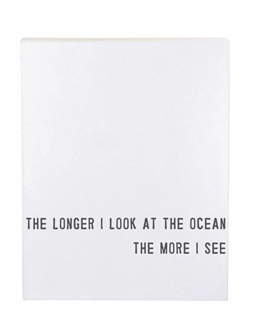 The Longer I Look Word Board